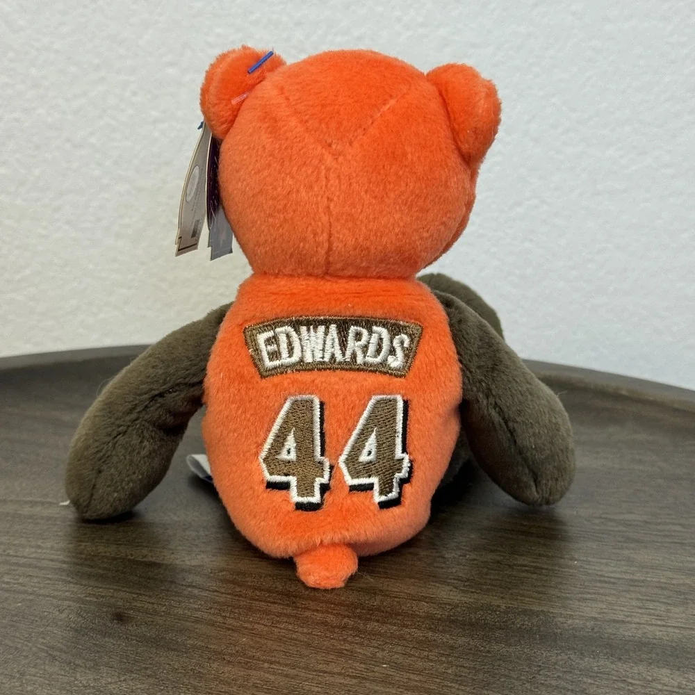 Vintage 1999 Cleveland Browns Marc Edwards #44 Pro Bear Plush NFL Limited Treasu